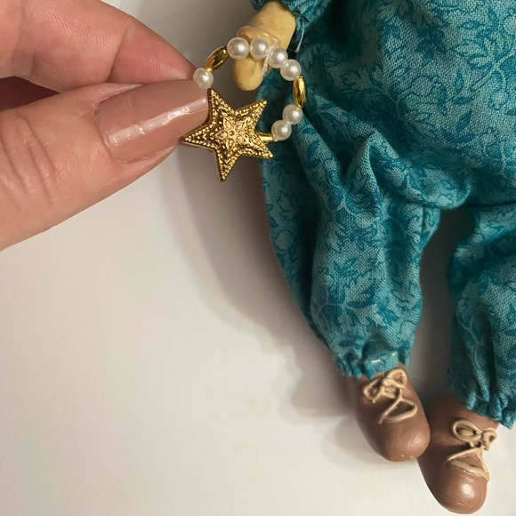 Set of 3 Angels Decor Handcrafted ceramic Holiday Decor Craft vintage - Picture 13 of 13